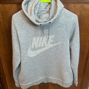 Nike Heather Gray Pullover Hoodie